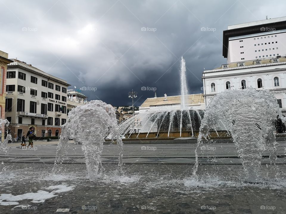 Piazza de Ferrari, Genova