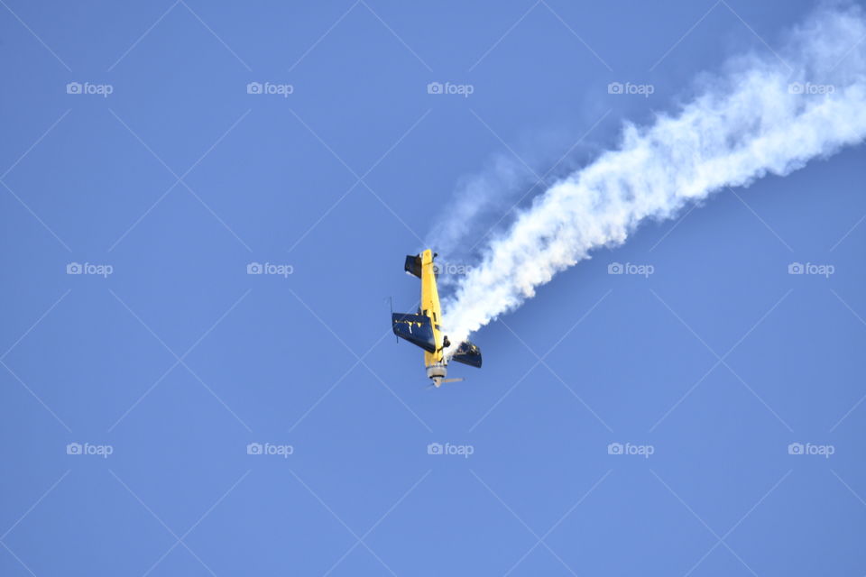 Exhibición aerea-Aerial display