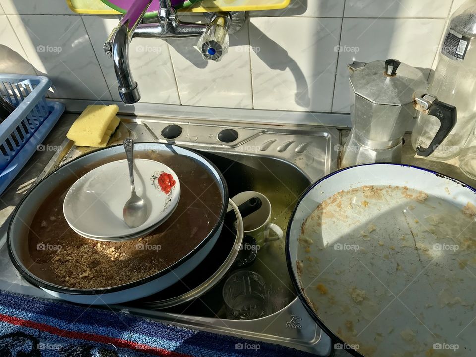 Dirty dishes