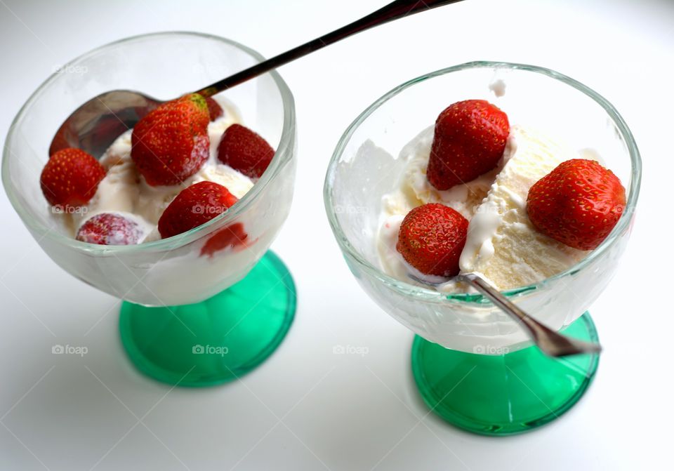 Fruit, Strawberry, Sweet, Berry, Yogurt