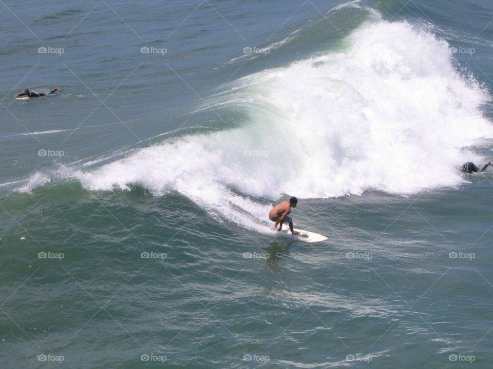 beach california surfboard waves by mauimar