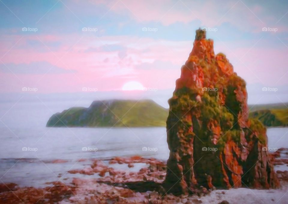 Summer Bay at Sunrise