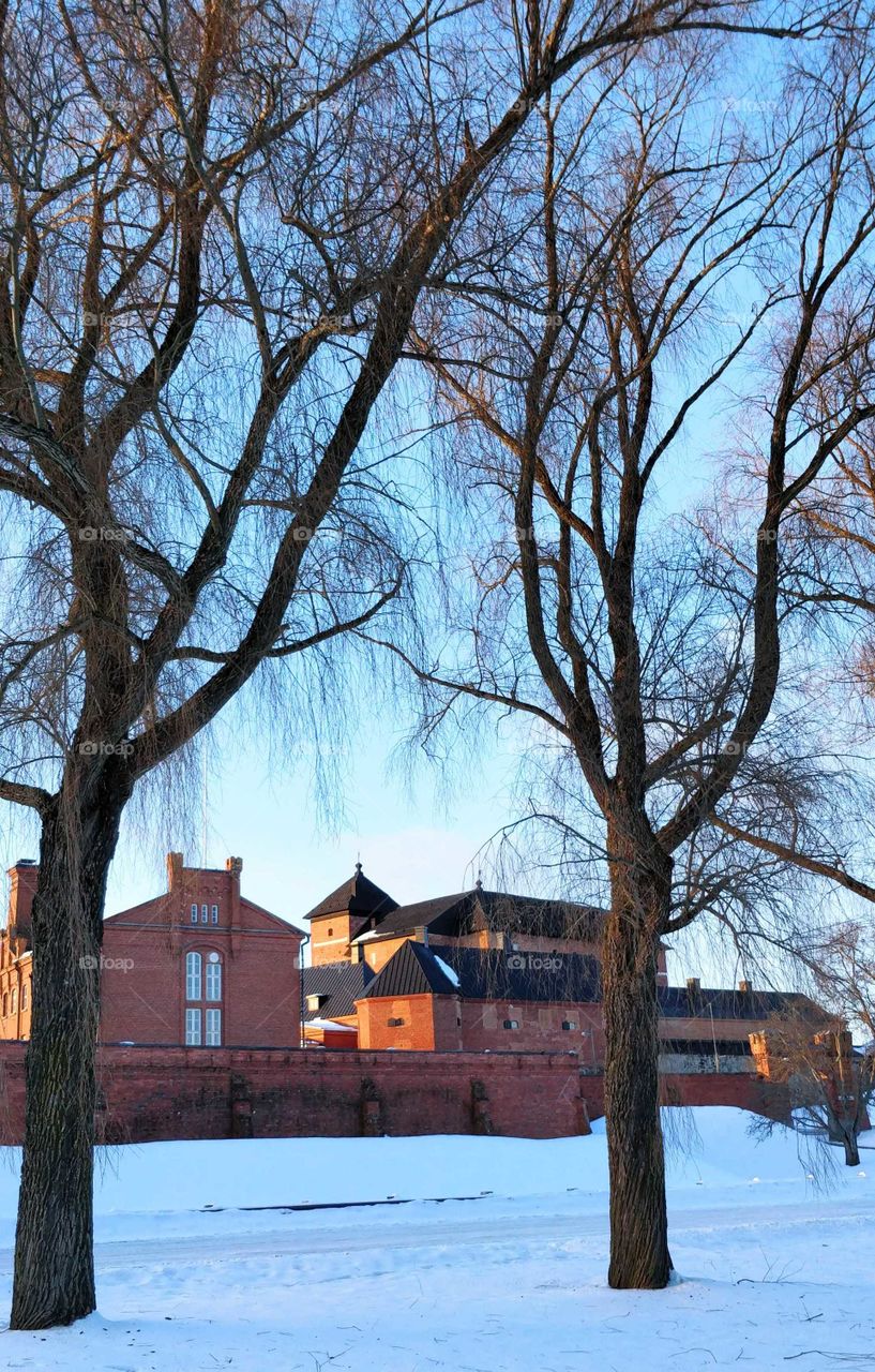 Medieval castle, Hämeenlinna, in Finland