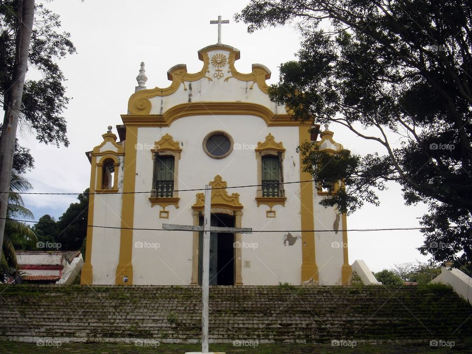 Chuch of the Ouro Pedro Historic City - Unesco