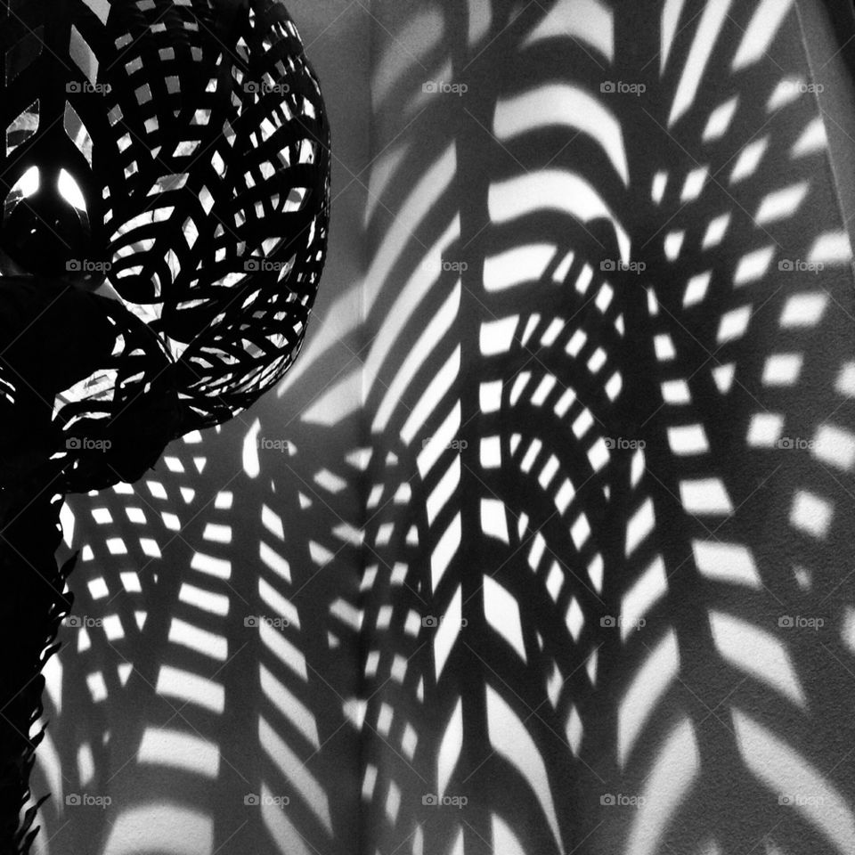 Light effects on wall