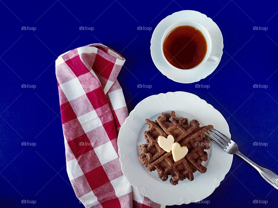 Chocolate waffle love