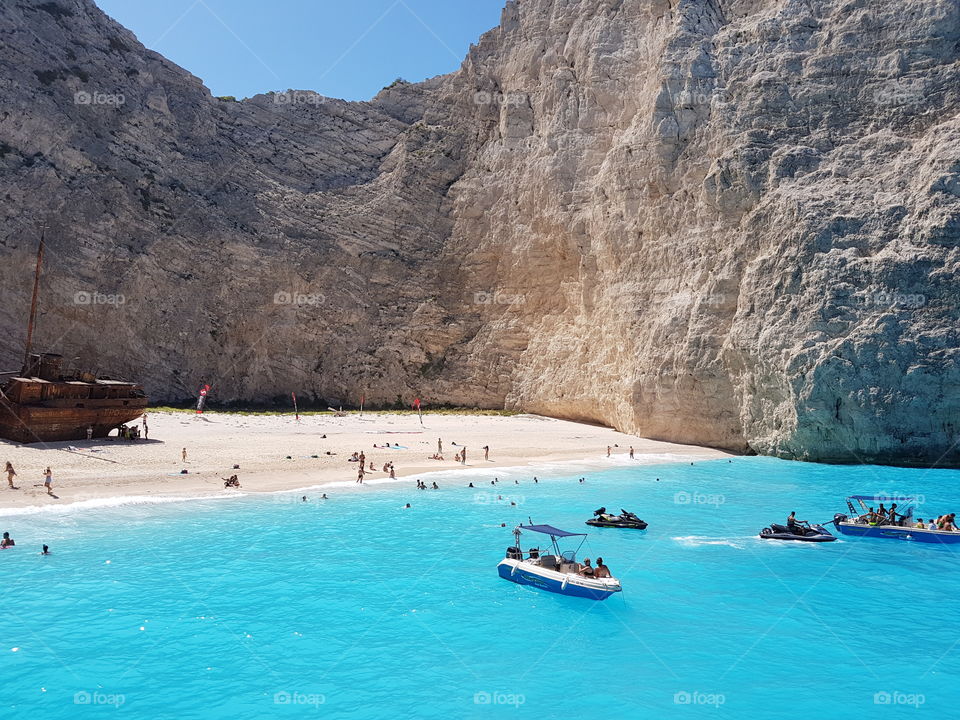 Zakynthos beautiful sea