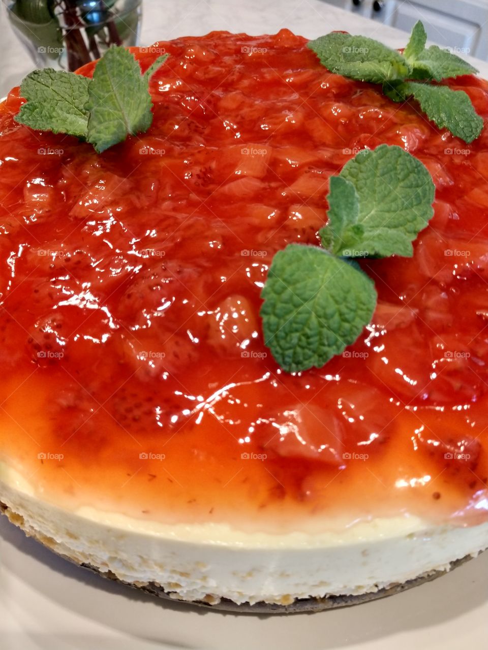 strawberry cheesecake