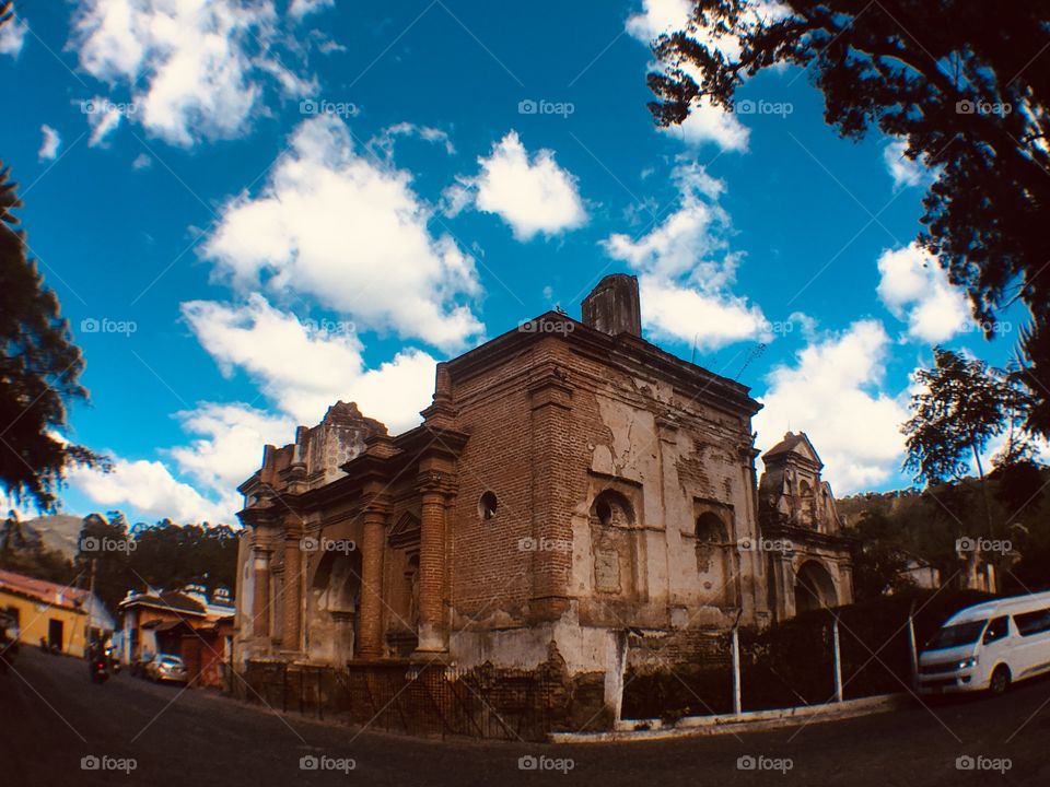 Ruinas en Antigua Guatemala 