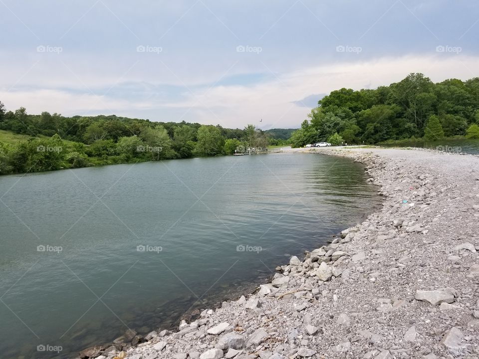 Walk way to the Docks