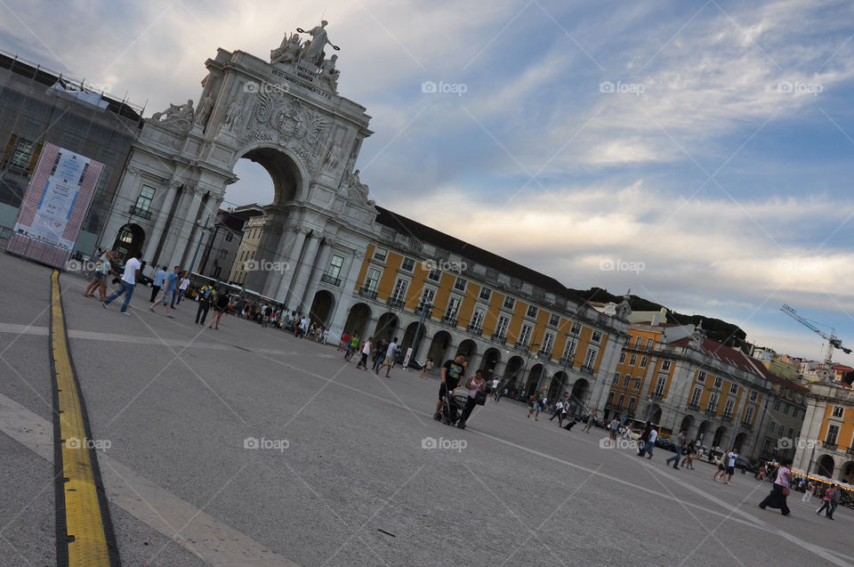 Praça do Comércio, Lisbon, Portugal