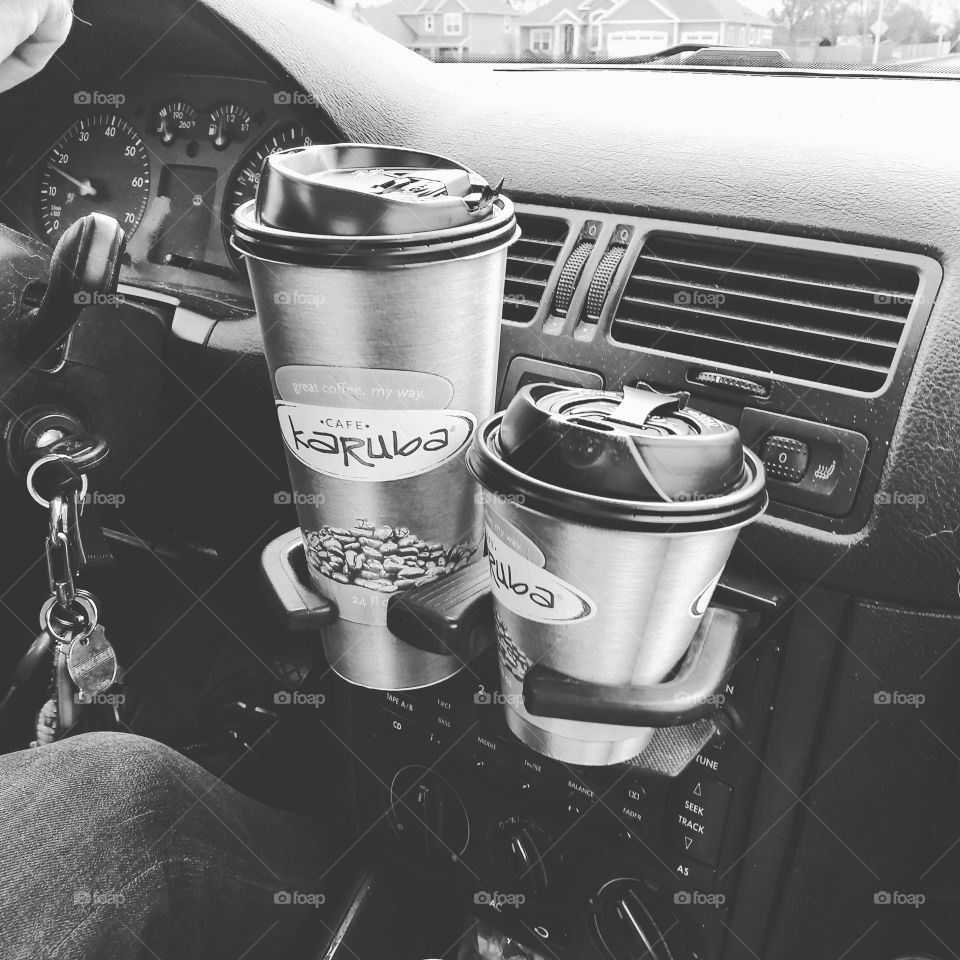 Us as kwik trip coffees❤ hazelnut coffee. kwik trip. affordable. best part of the day.