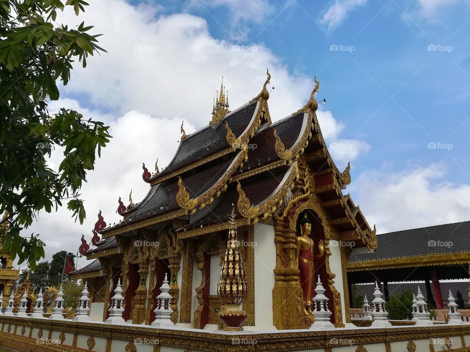 A corner in sangkaew temple