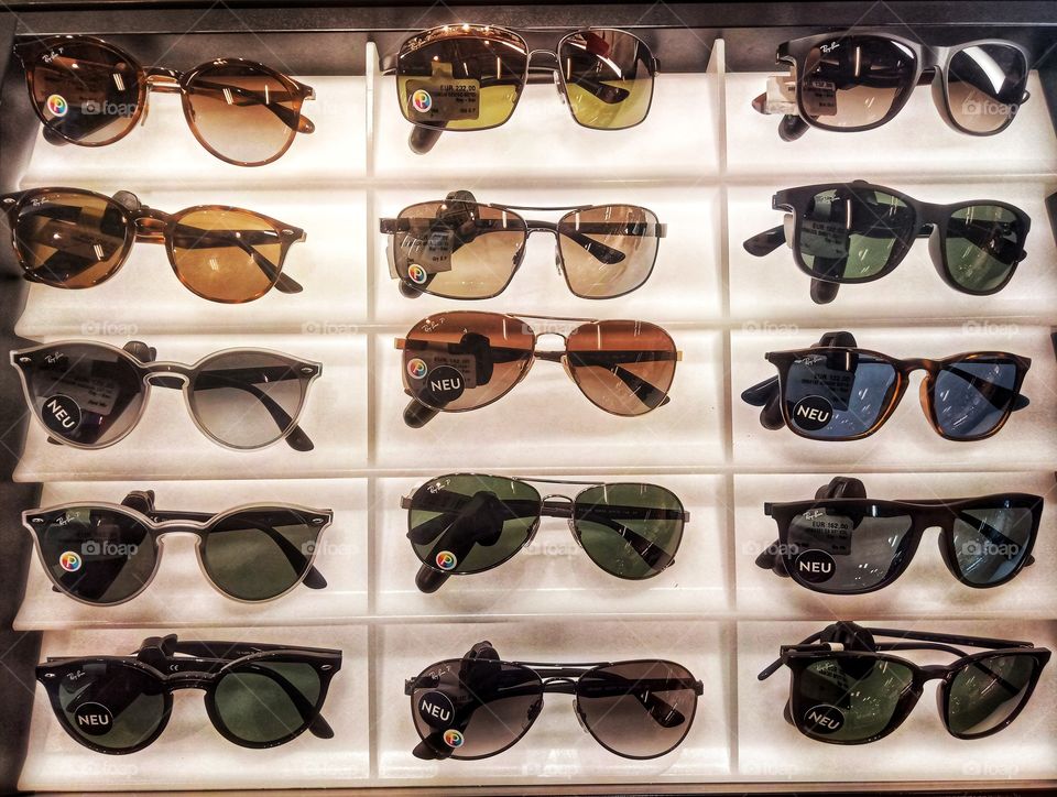Sunglasses display