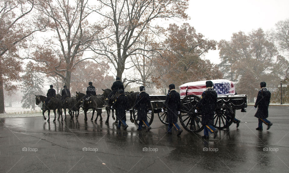 funeral of an american hero arlington national cemetery