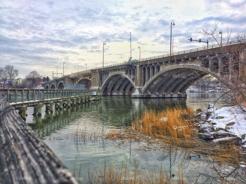 Bridge over the river