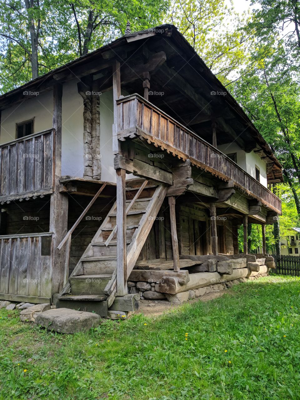 old rumenian house