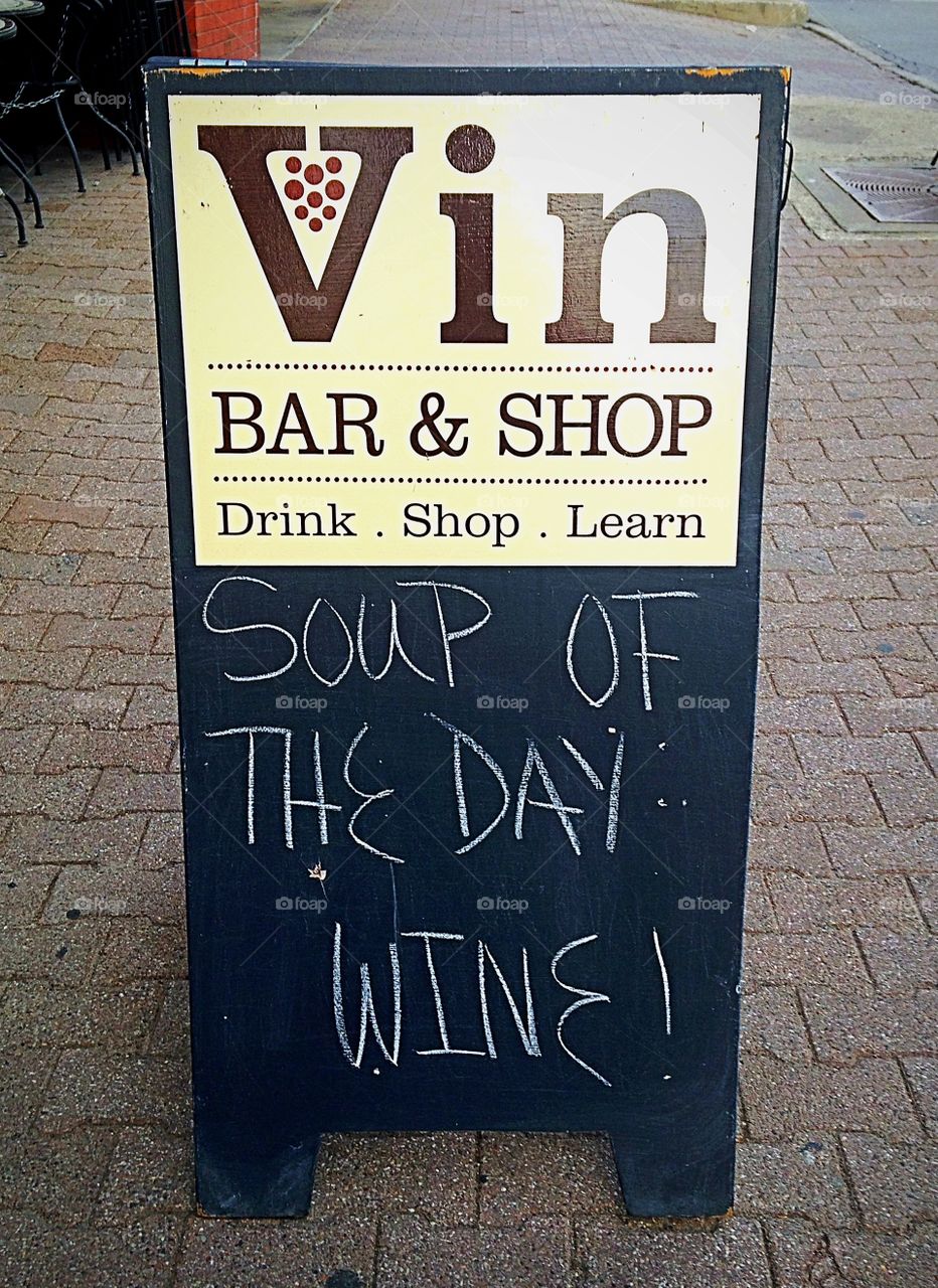 Soup of the day...

