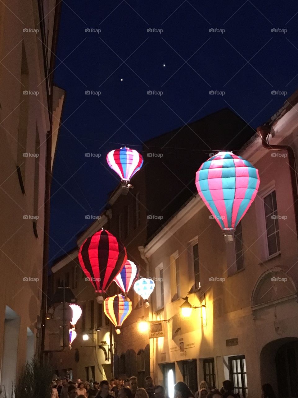 Celebration in the city