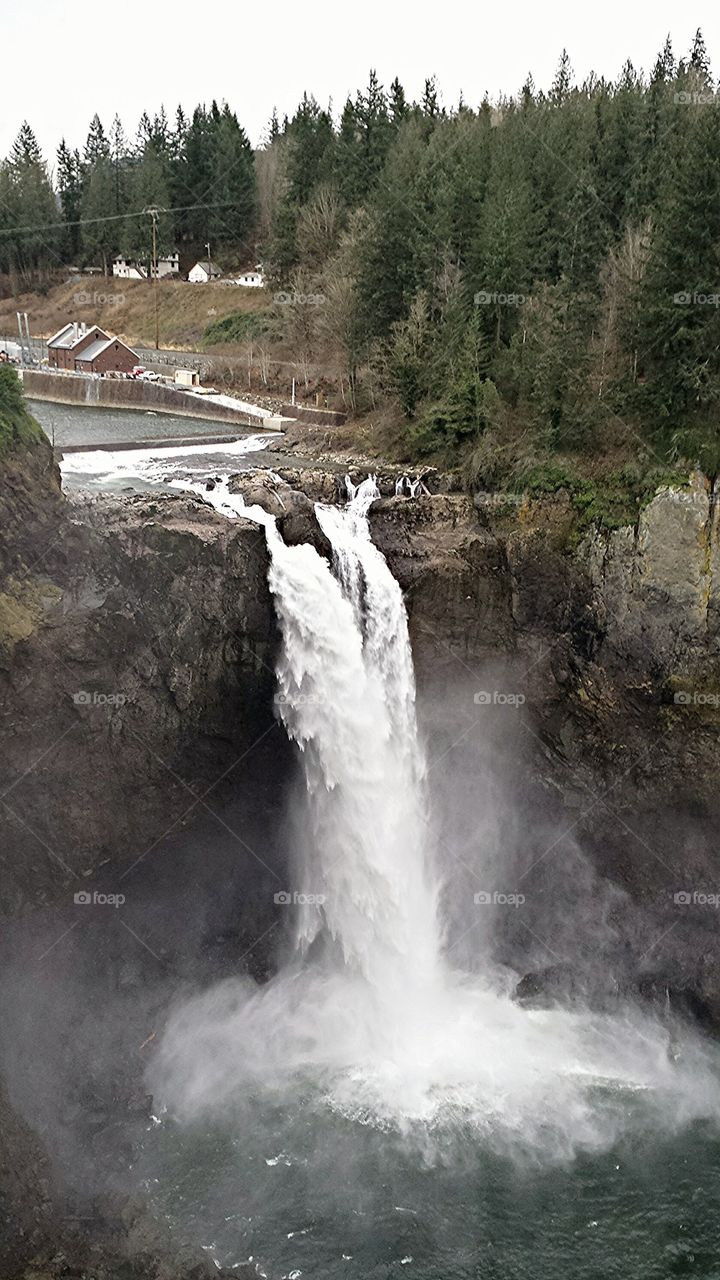 Falls near Seattle 