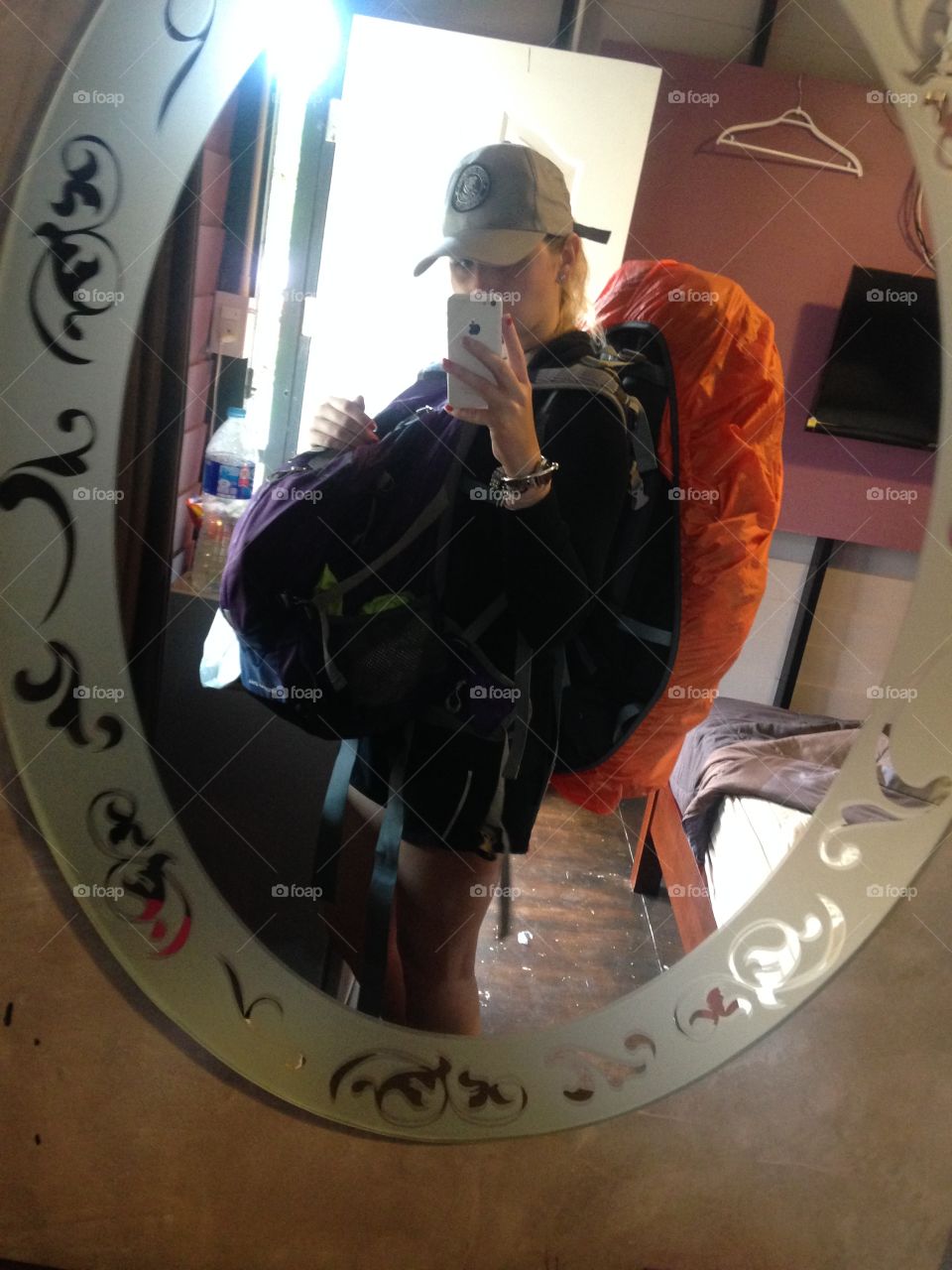 Backpacking with all my belongings on me 