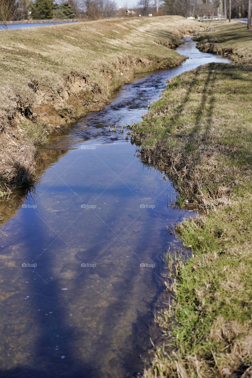 stream of water