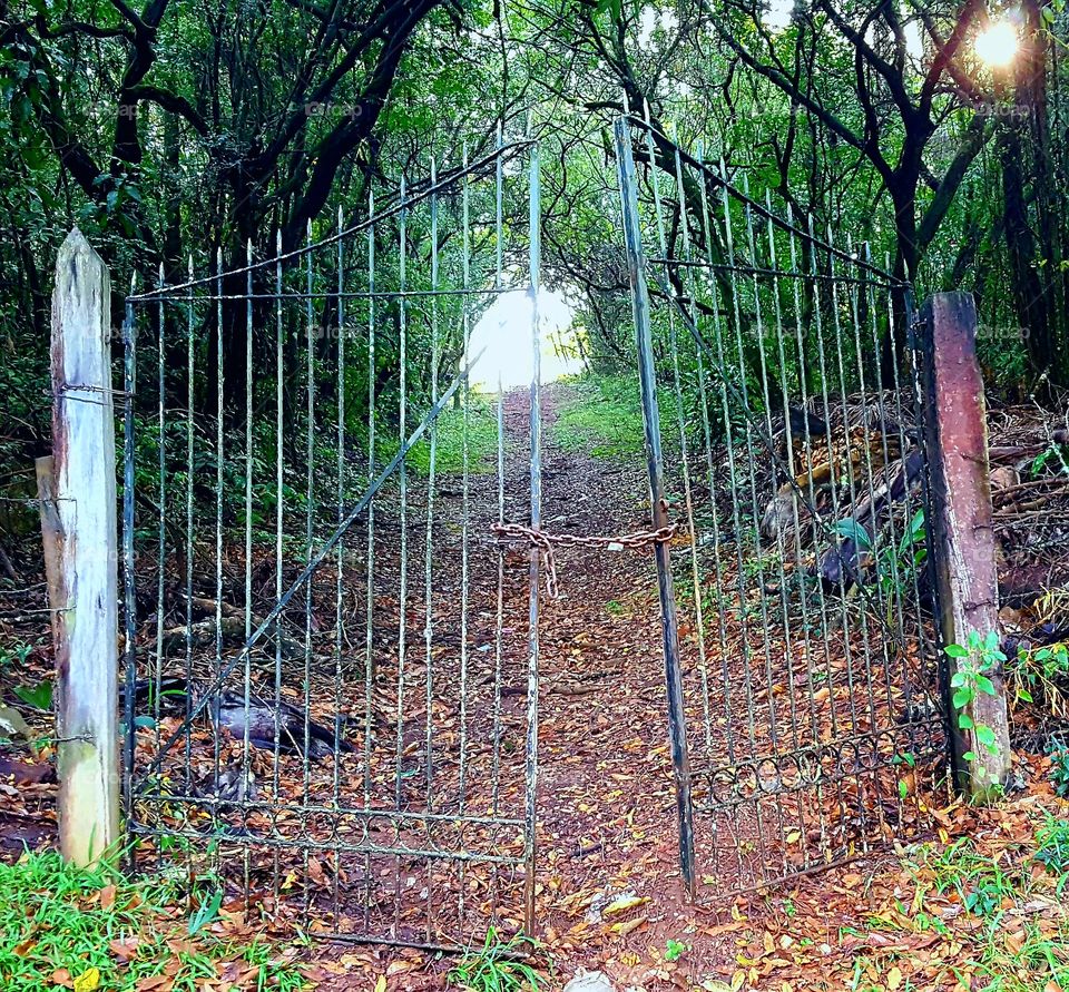 Perfect imperfections- Portão retro.