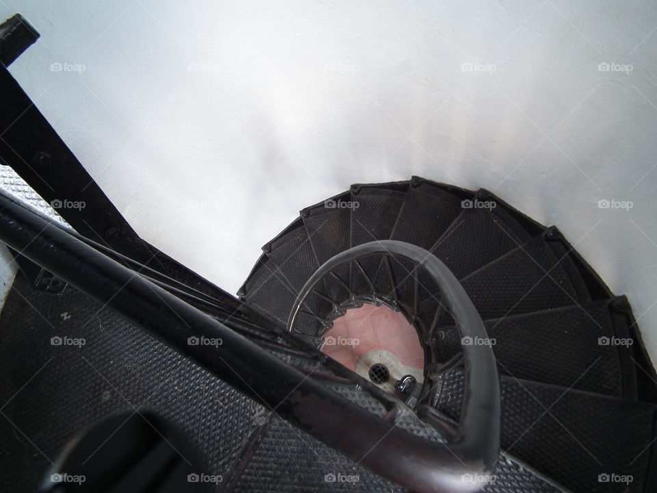 downatairs in lighthouse