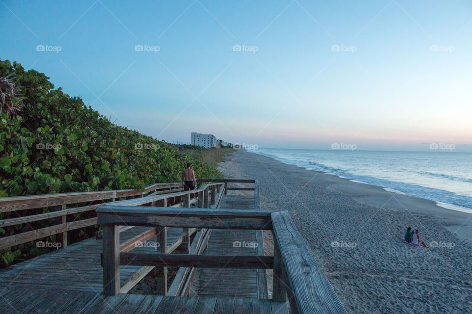 Sunrise at the beach