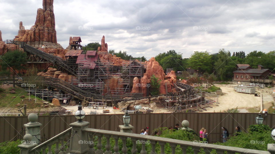 Disneyland Paris Big Thunder Mountain