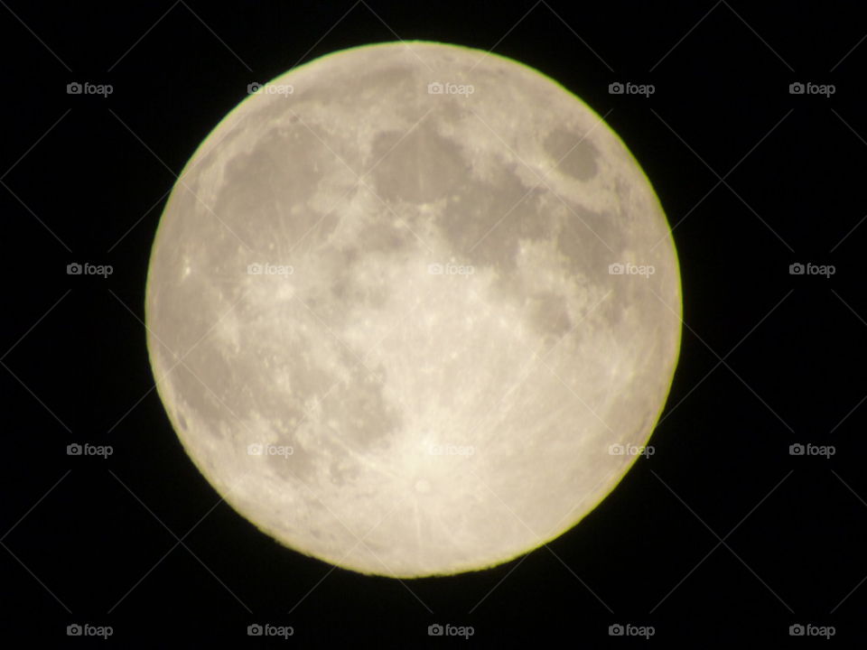 summer's Harvest moon