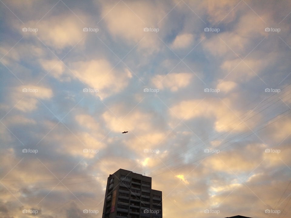 небо.облака.природа.