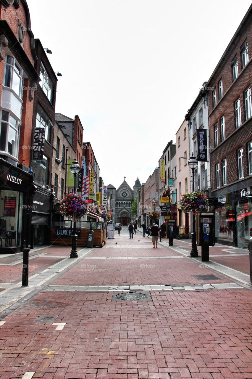 One day in Dublin city