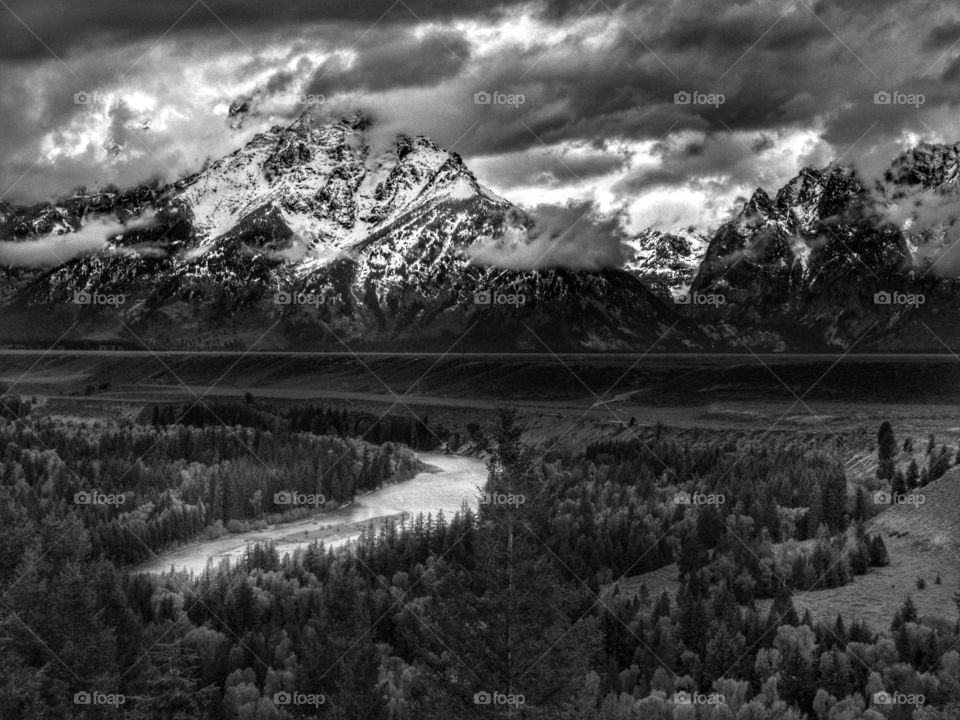 Snake River and Grand Tetons