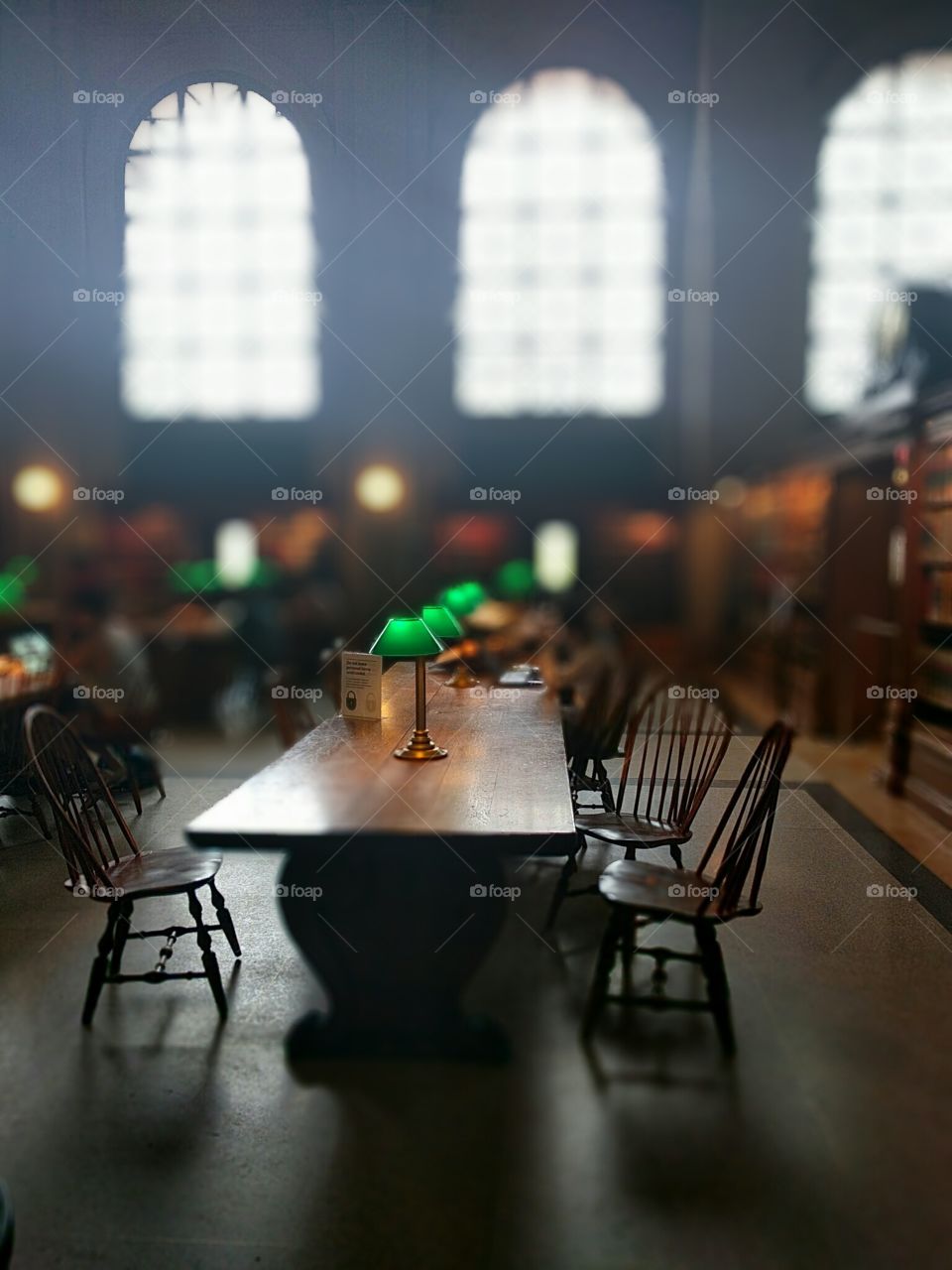 Boston Public Library Reading Room