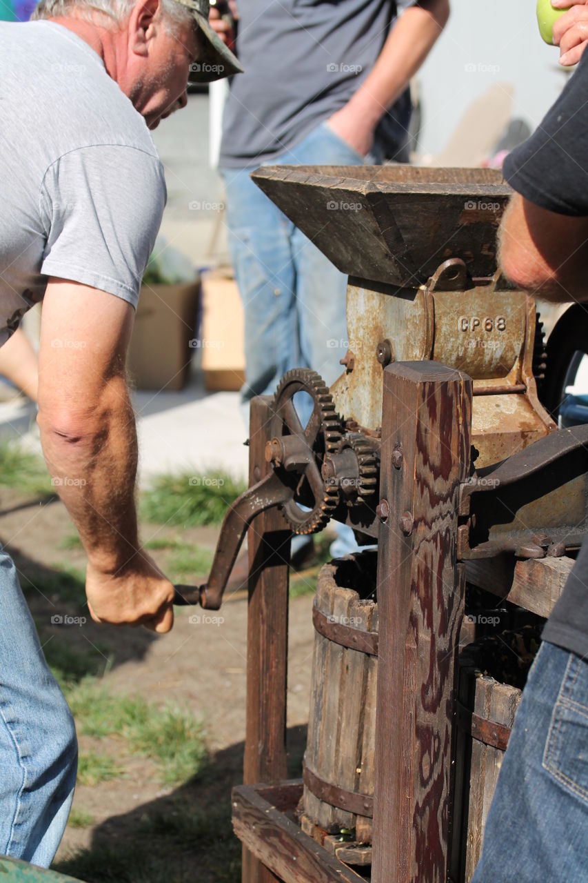 apple cider press