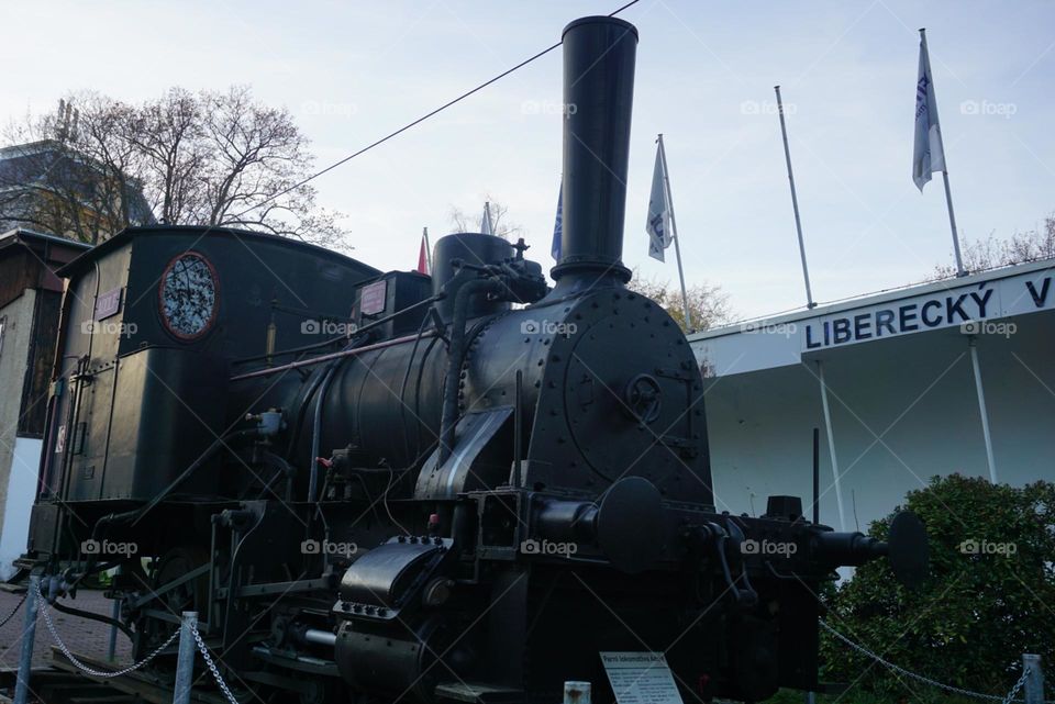 Locomotive#historic#black