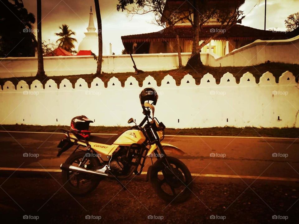 Demak Combat Motorcycle Traveling