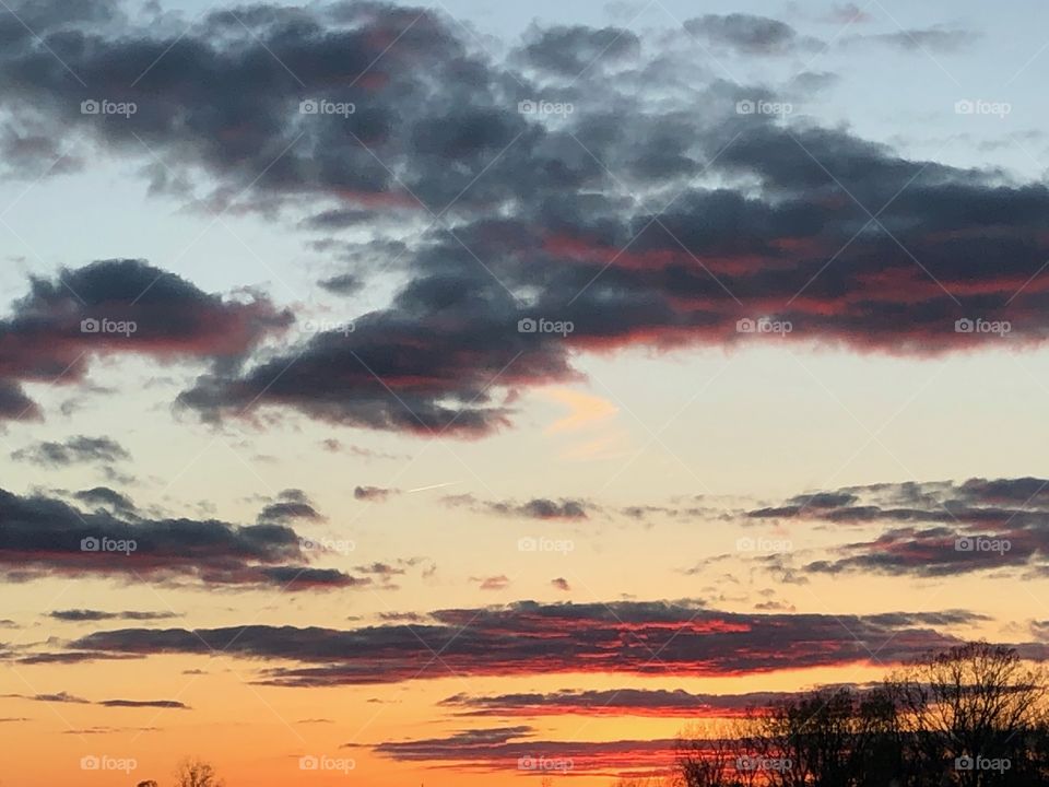 Michigan sunset 