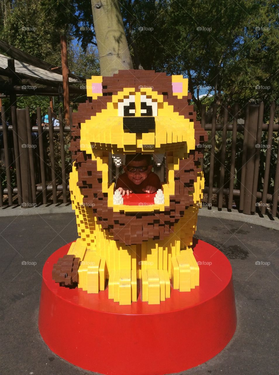 Legoland lion