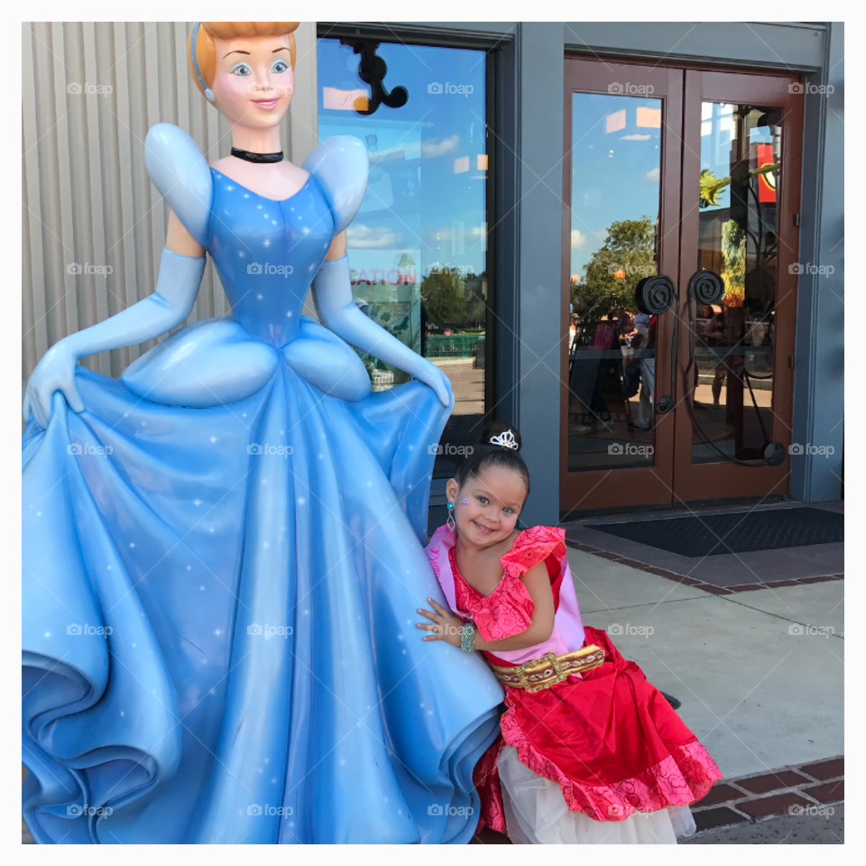 Cinderella and 'Princess Elena'