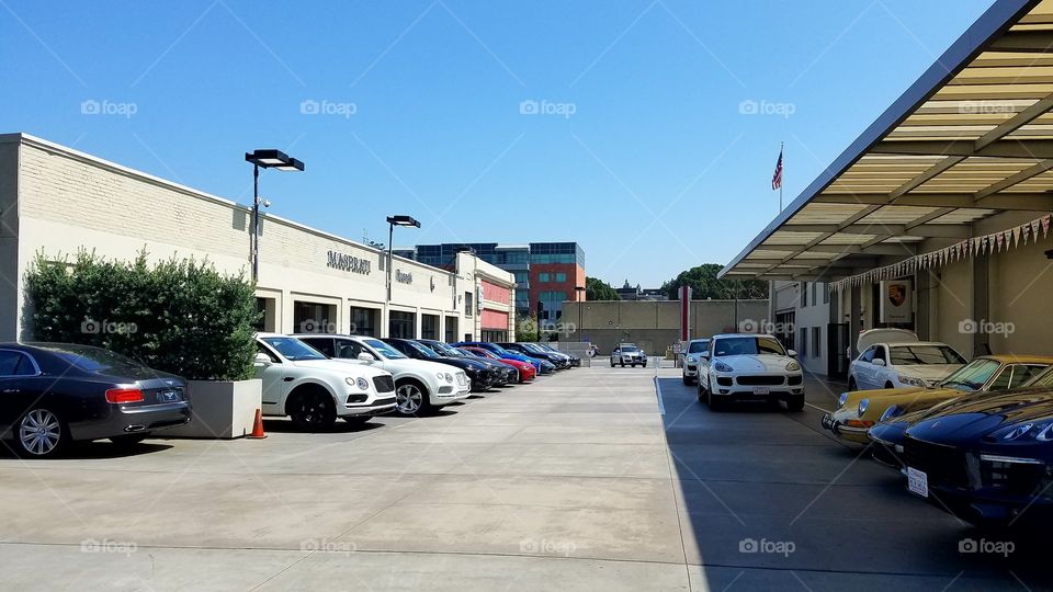Beverly Center Luxury cars dealership