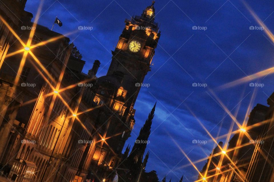 Edinburgh twilight