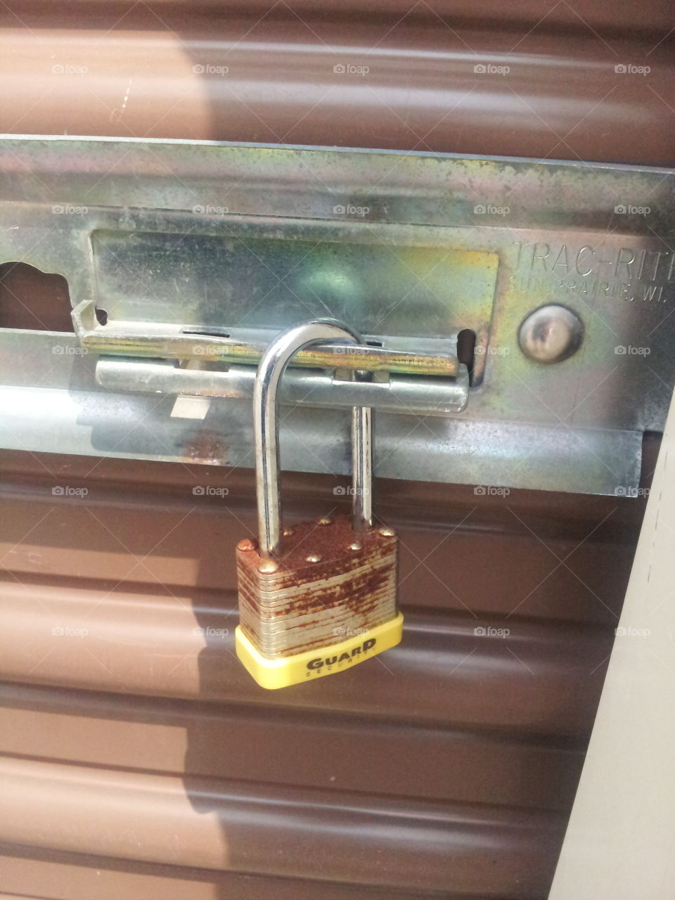 pod lock. a locked door