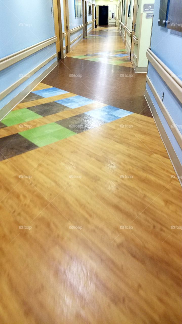 colored floor