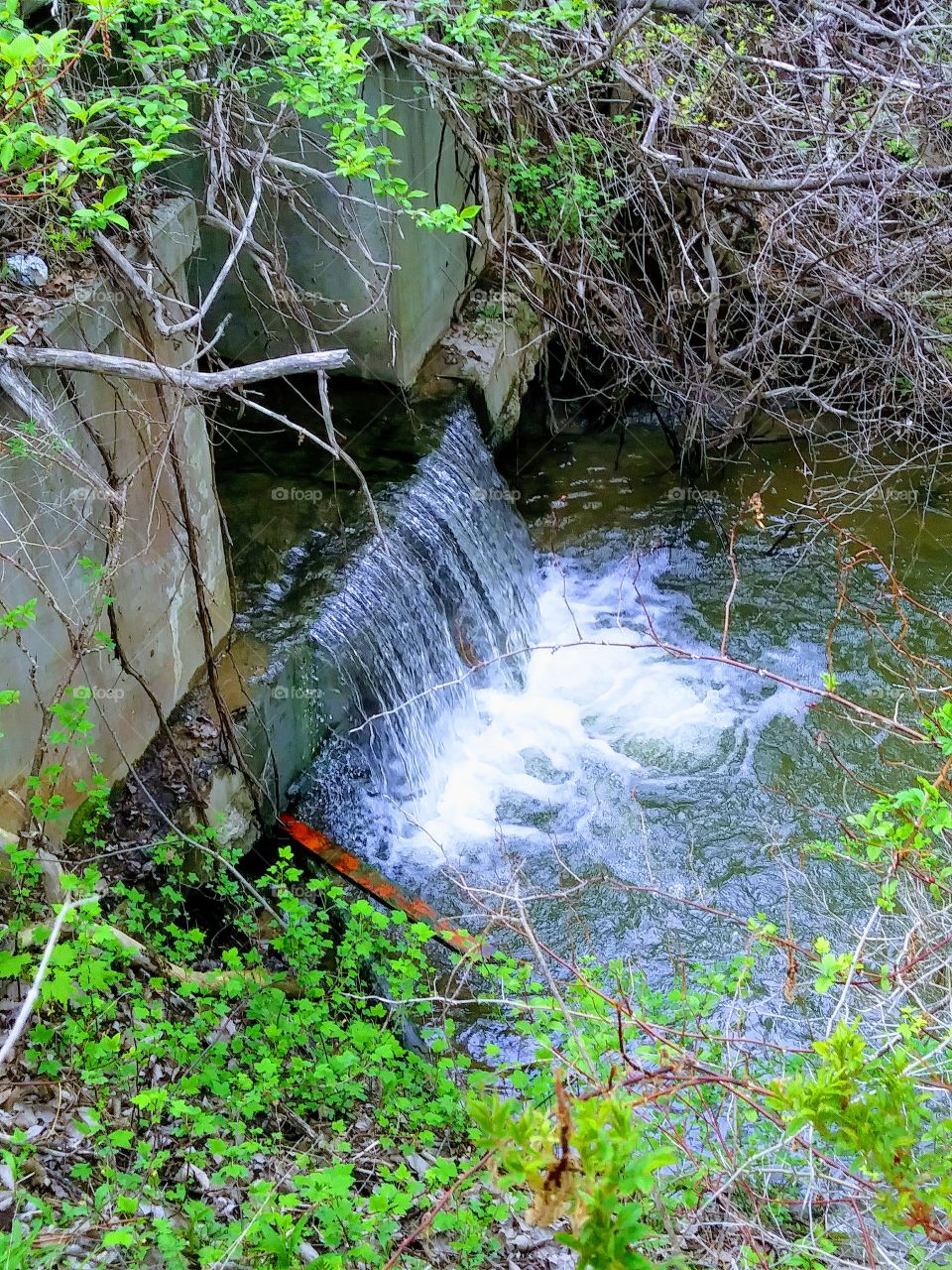 mini waterfall