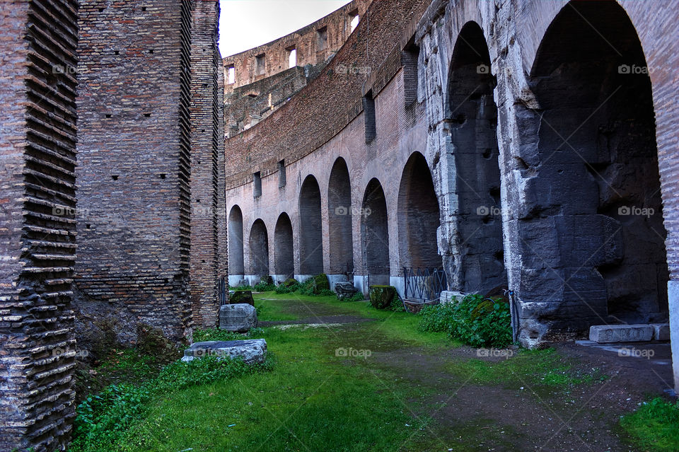 Roma, Colosseum  (inside)