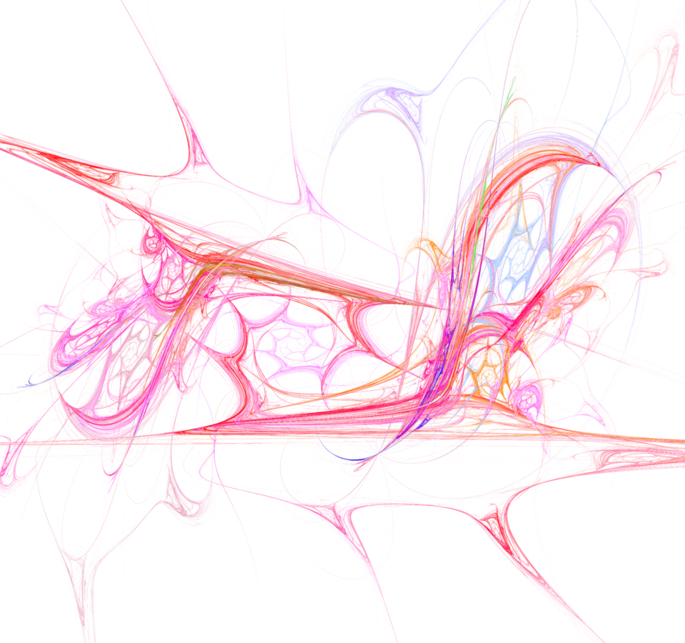 exploration of color. a computer fractal with lots of color