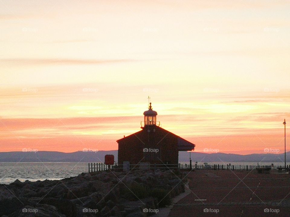 Morecambe Jetty lighthouse