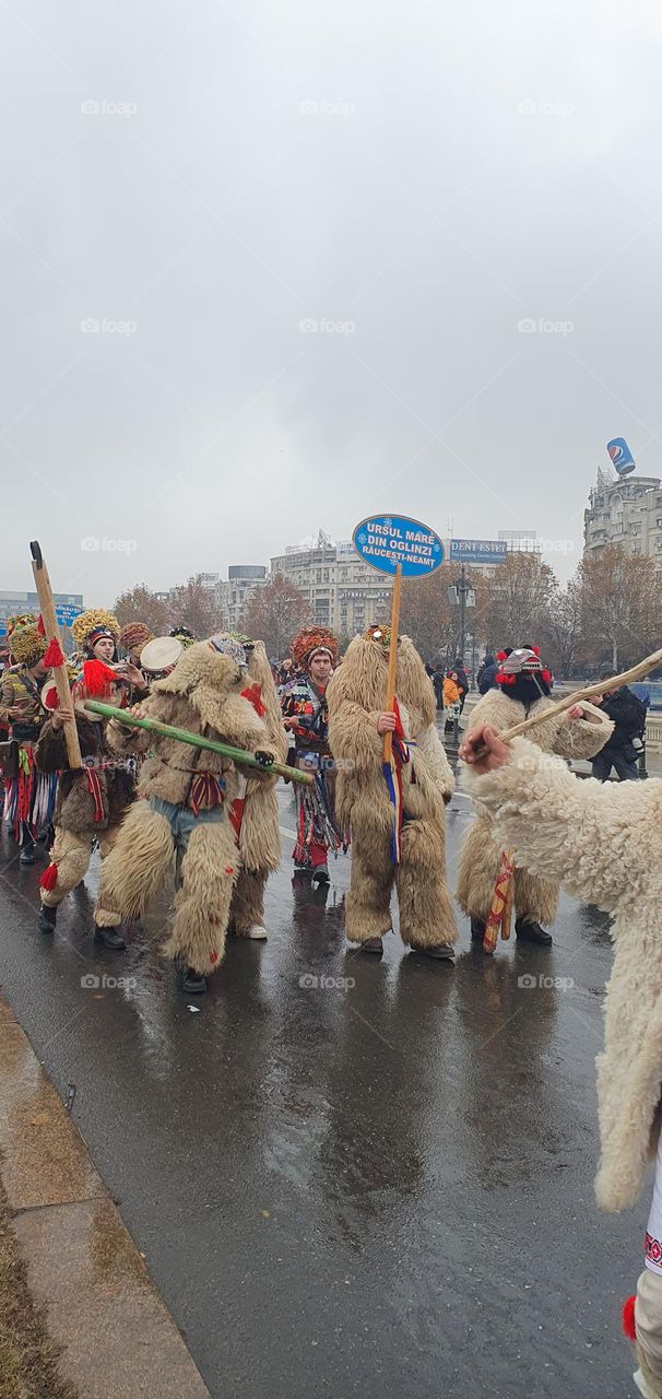 Bucharest festival of the winter